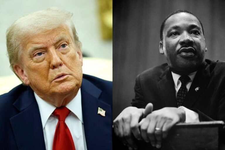 Trump et Martin Luther King